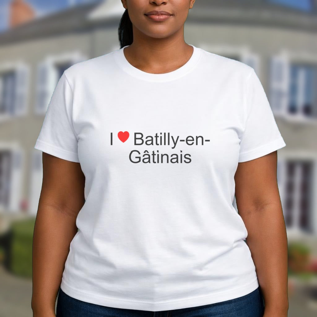 T-shirt I love batilly-en-gâtinais
