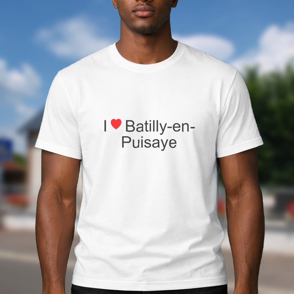 T-shirt I love batilly-en-puisaye