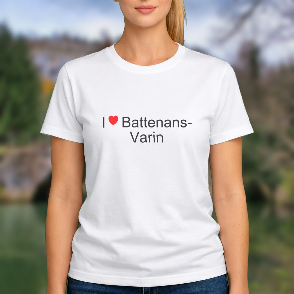T-shirt I love battenans-varin