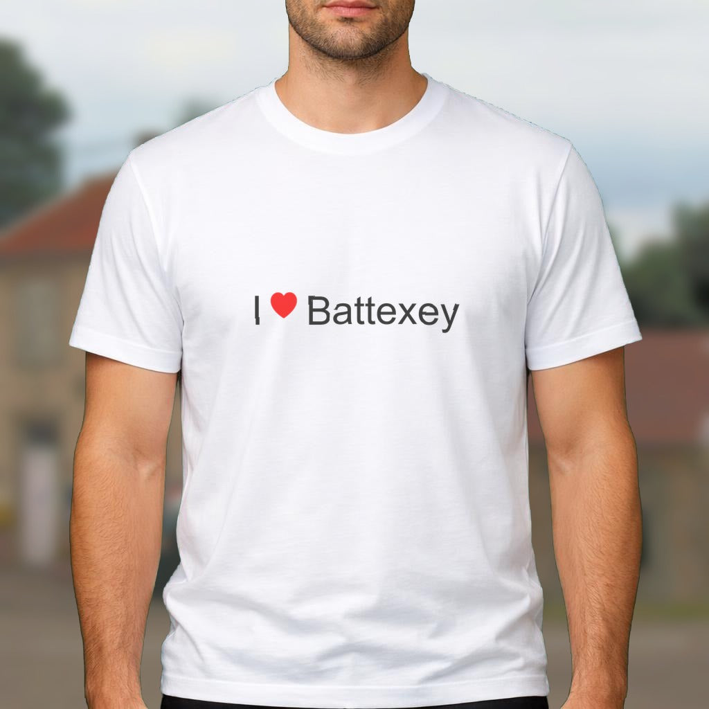 T-shirt I love battexey