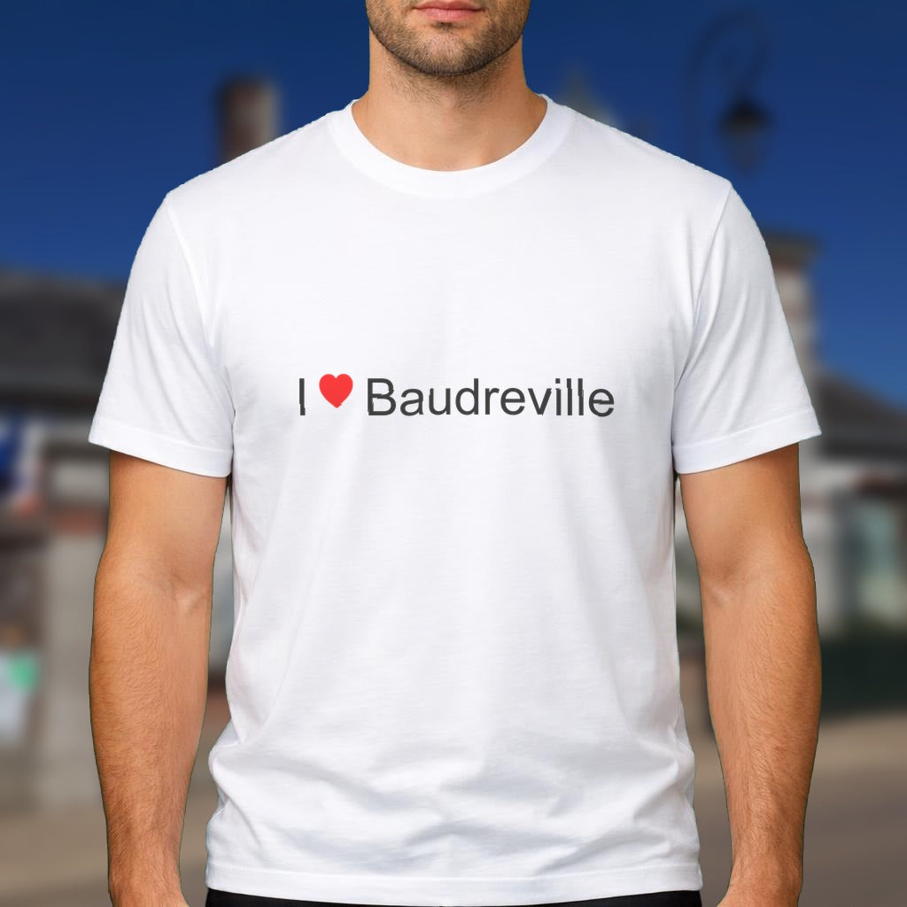 T-shirt I love baudreville