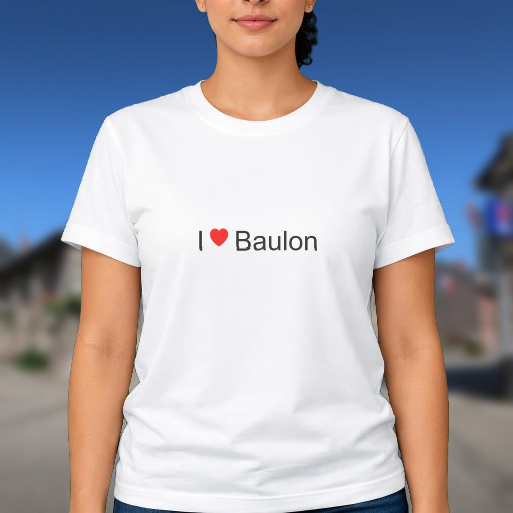 T-shirt I love baulon