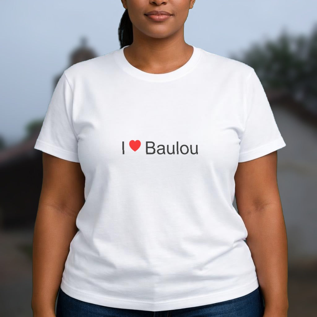 T-shirt I love baulou
