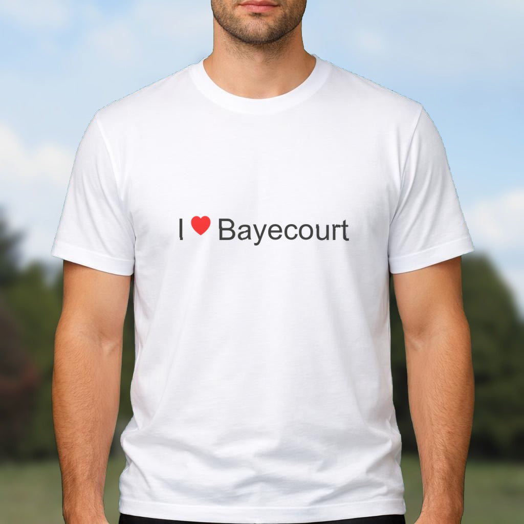 T-shirt I love bayecourt
