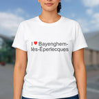 T-shirt I love bayenghem-lès-éperlecques