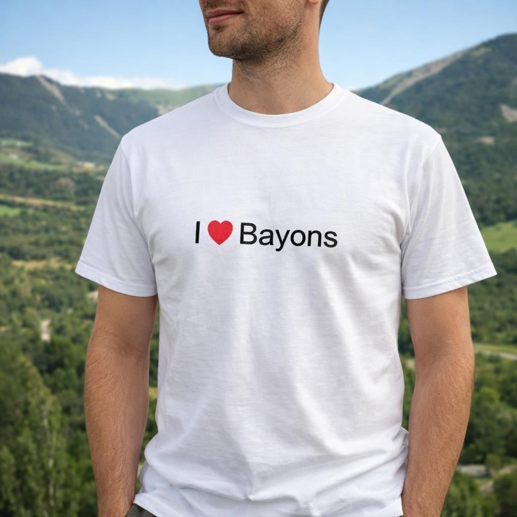 T-shirt I love bayons