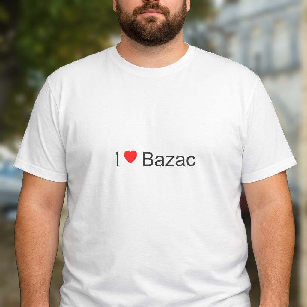 T-shirt I love bazac