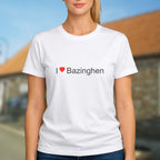 T-shirt I love bazinghen