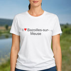 T-shirt I love bazoilles-sur-meuse