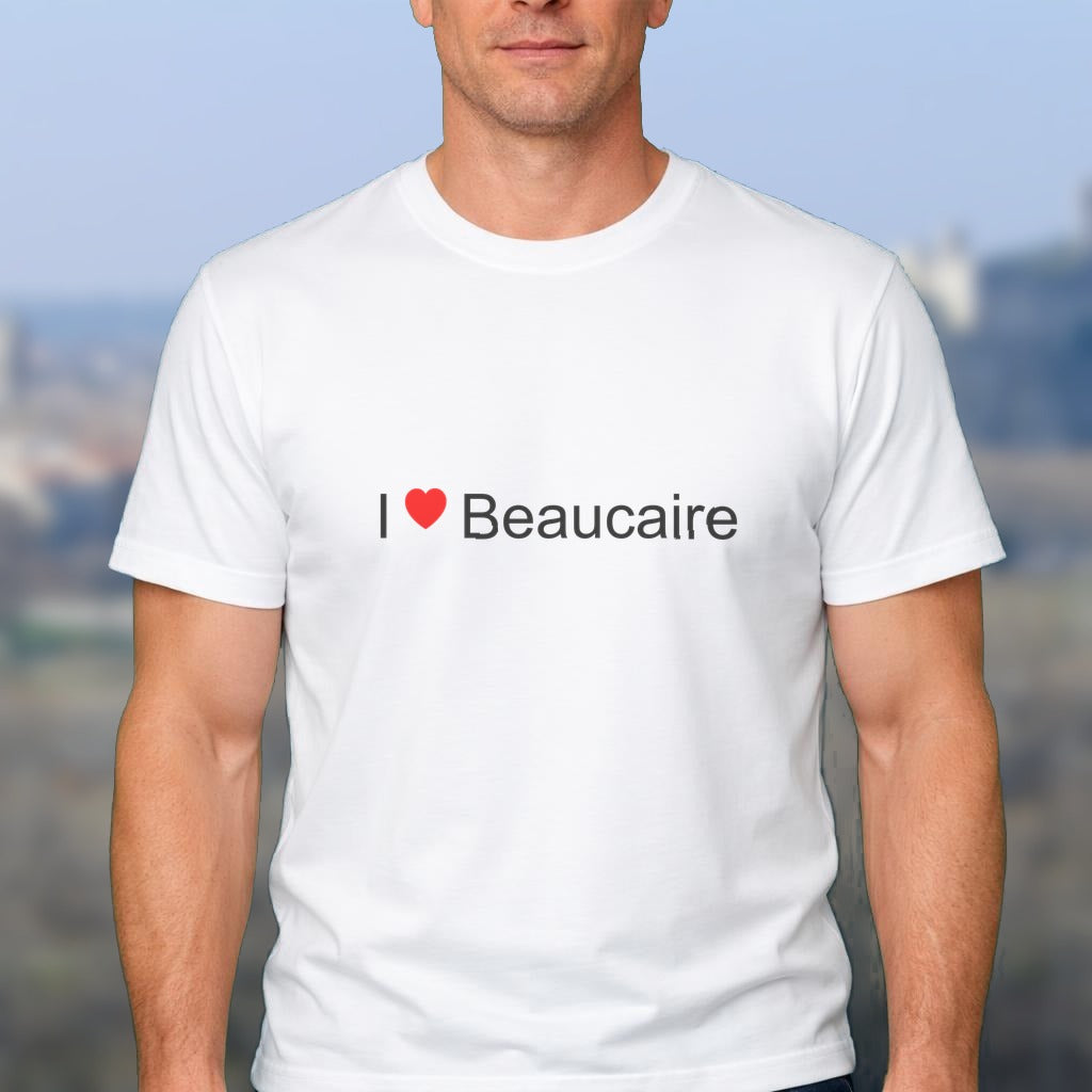 T-shirt I love beaucaire