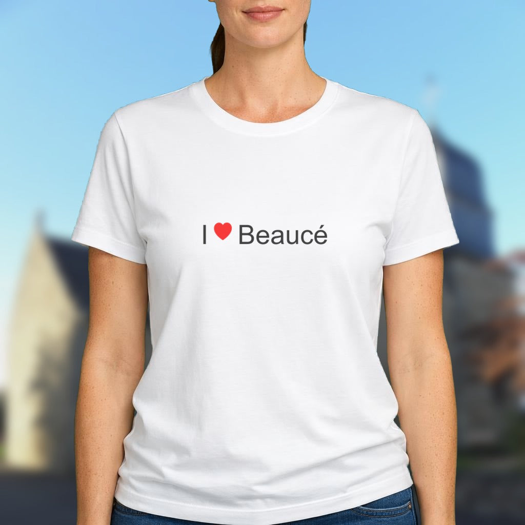 T-shirt I love beaucé