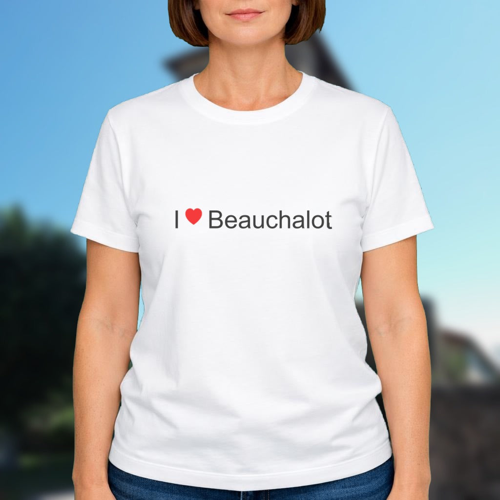 T-shirt I love beauchalot