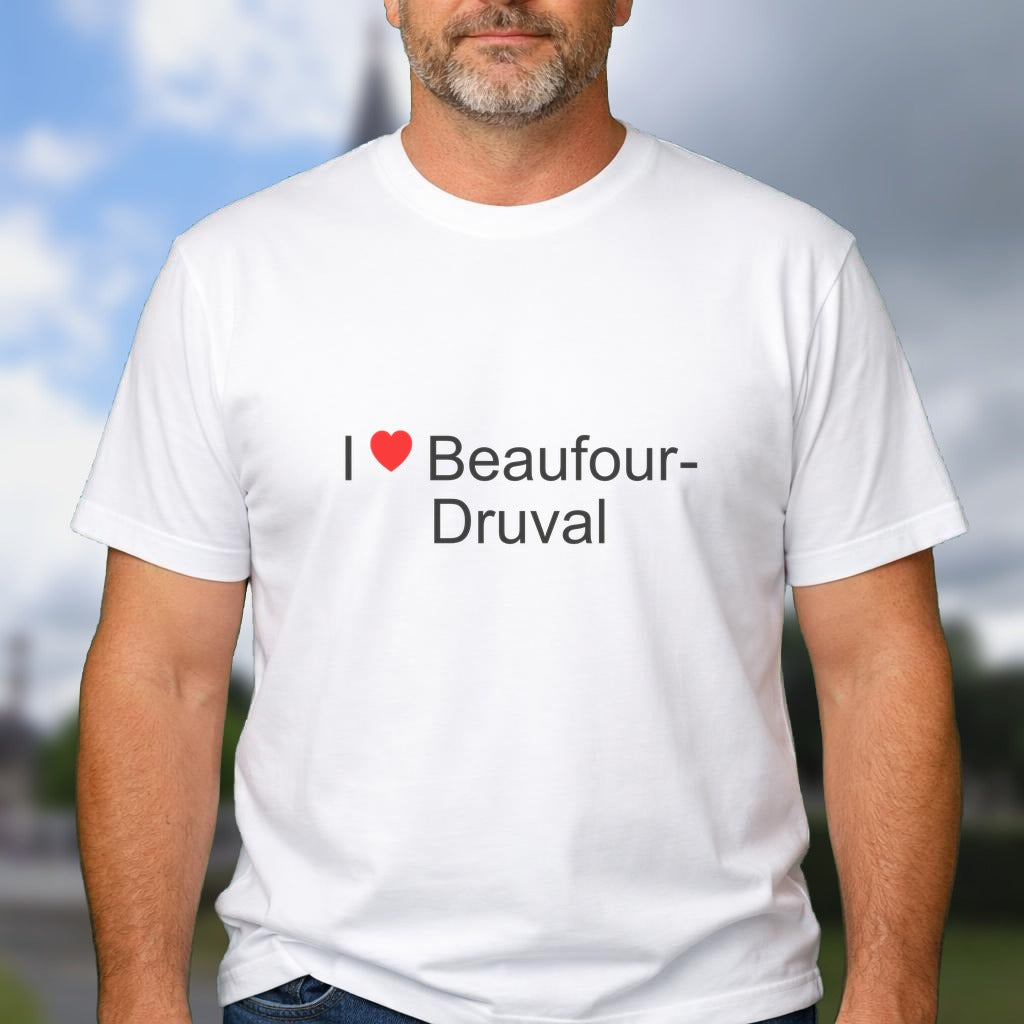 T-shirt I love beaufour-druval