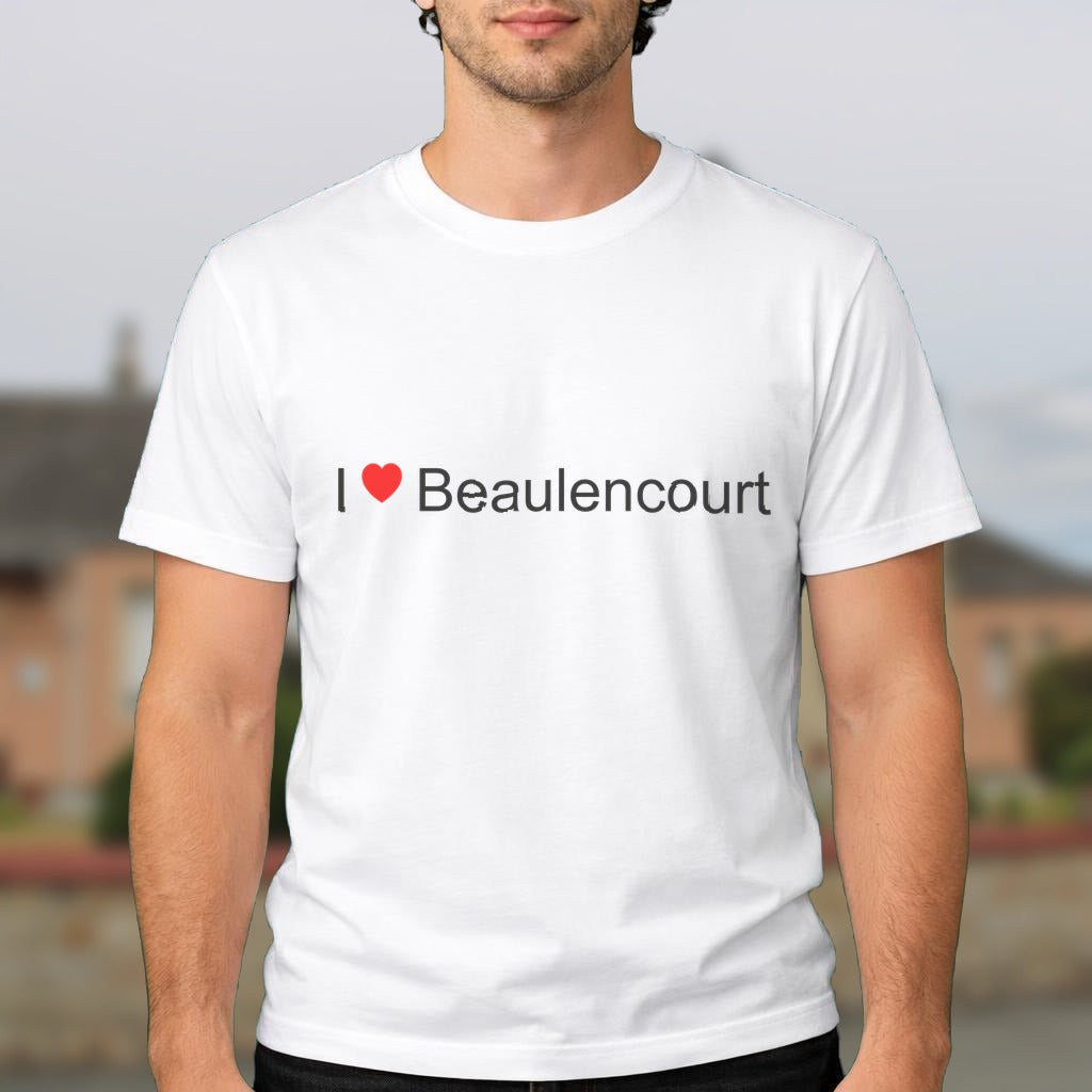 T-shirt I love beaulencourt