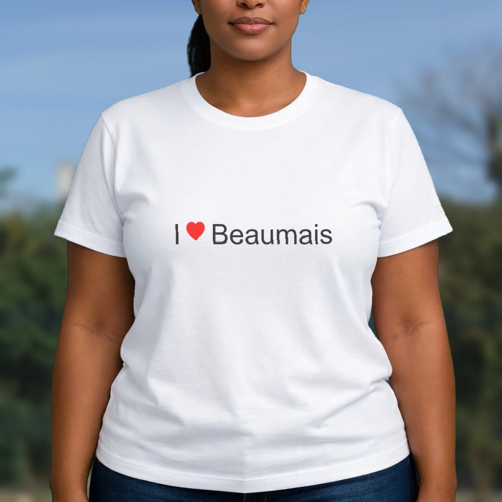 T-shirt I love beaumais