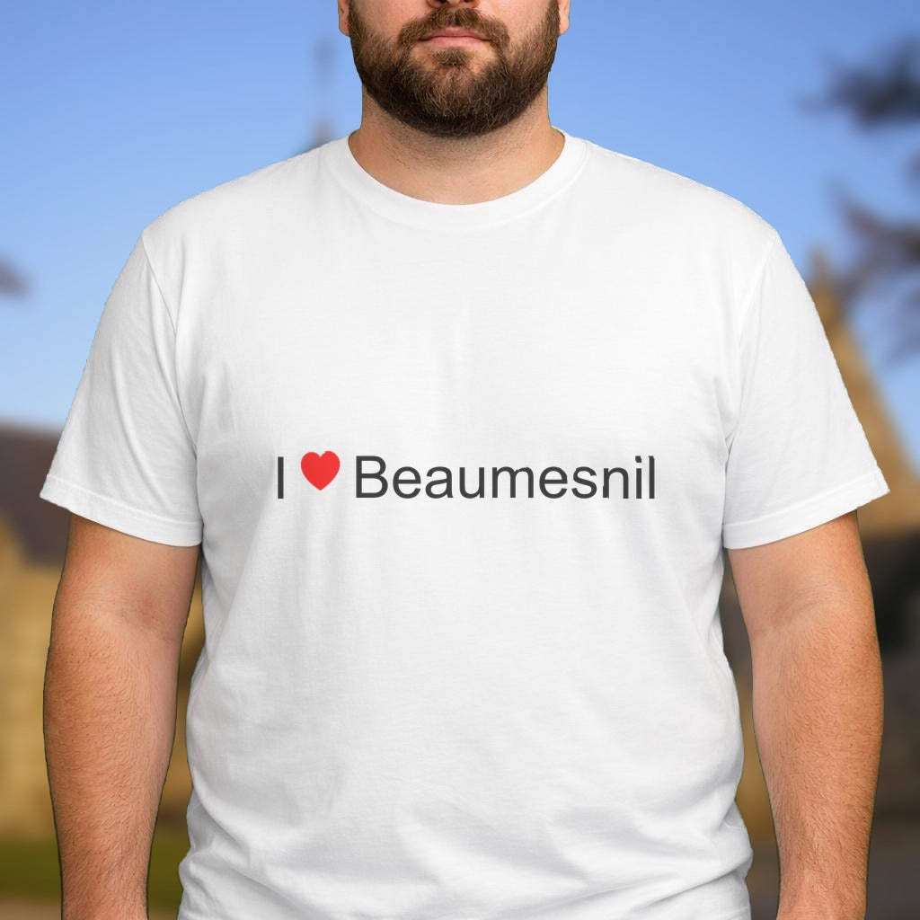 T-shirt I love beaumesnil