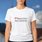 T-shirt I love beaumetz-lès-cambrai