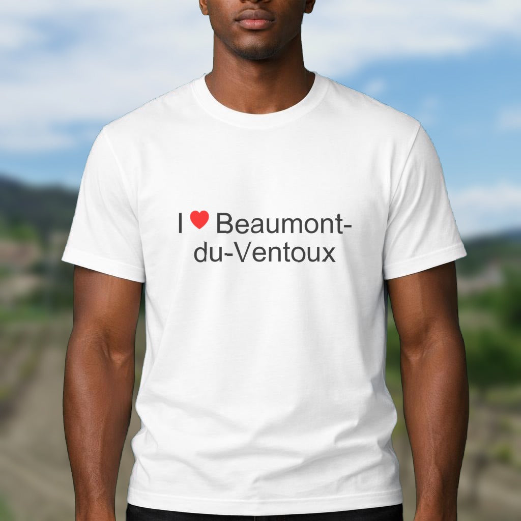 T-shirt I love beaumont-du-ventoux