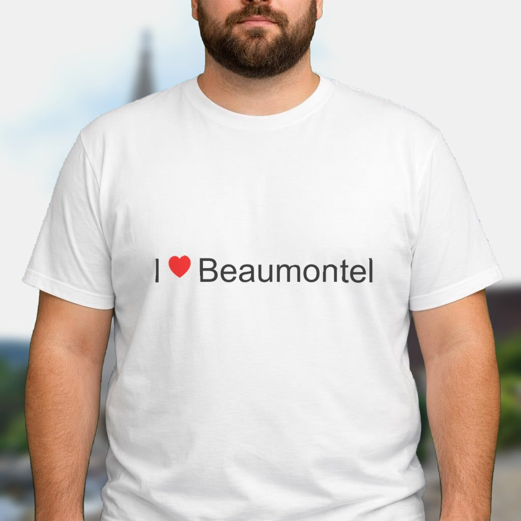 T-shirt I love beaumontel