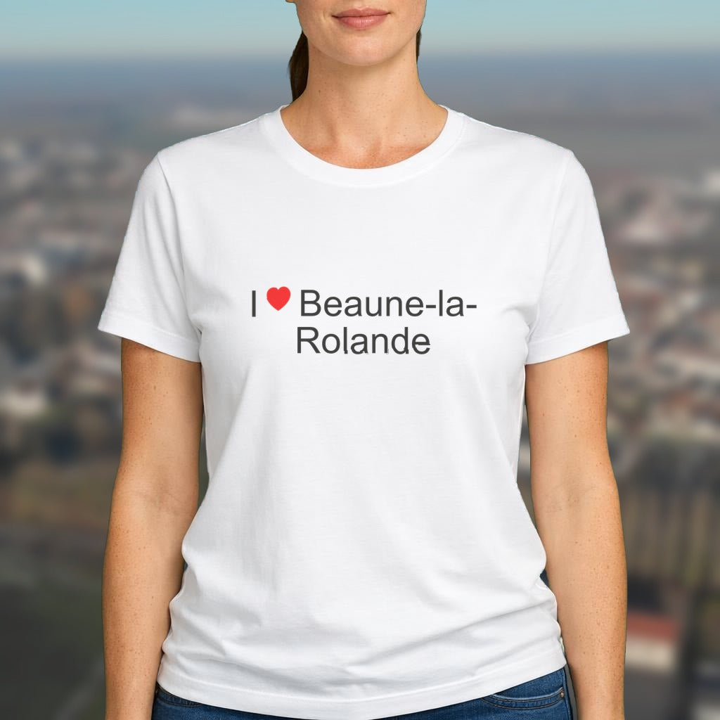 T-shirt I love beaune-la-rolande