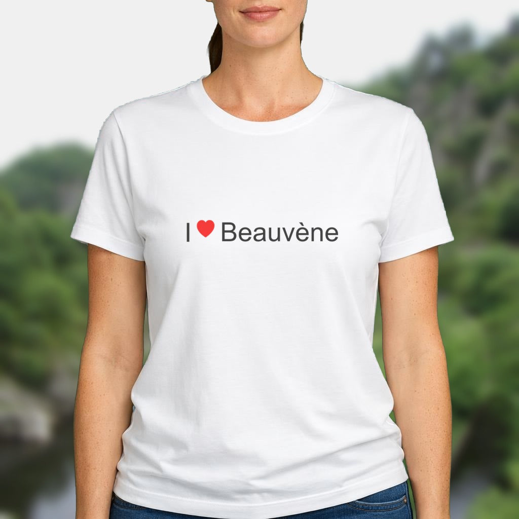 T-shirt I love beauvène
