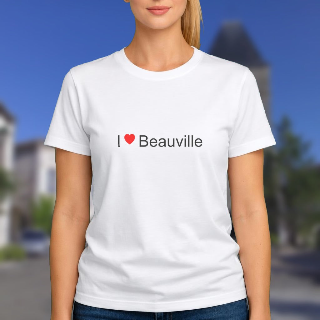 T-shirt I love beauville