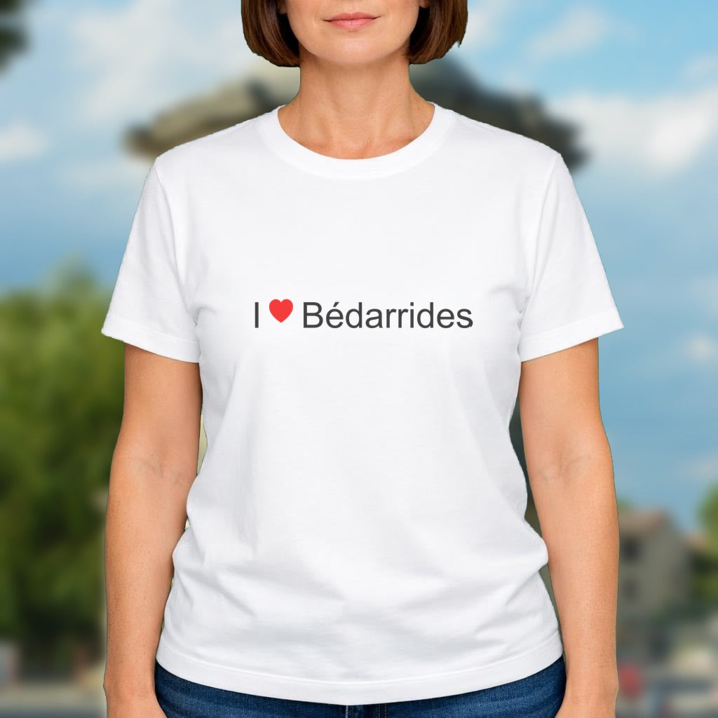 T-shirt I love bédarrides