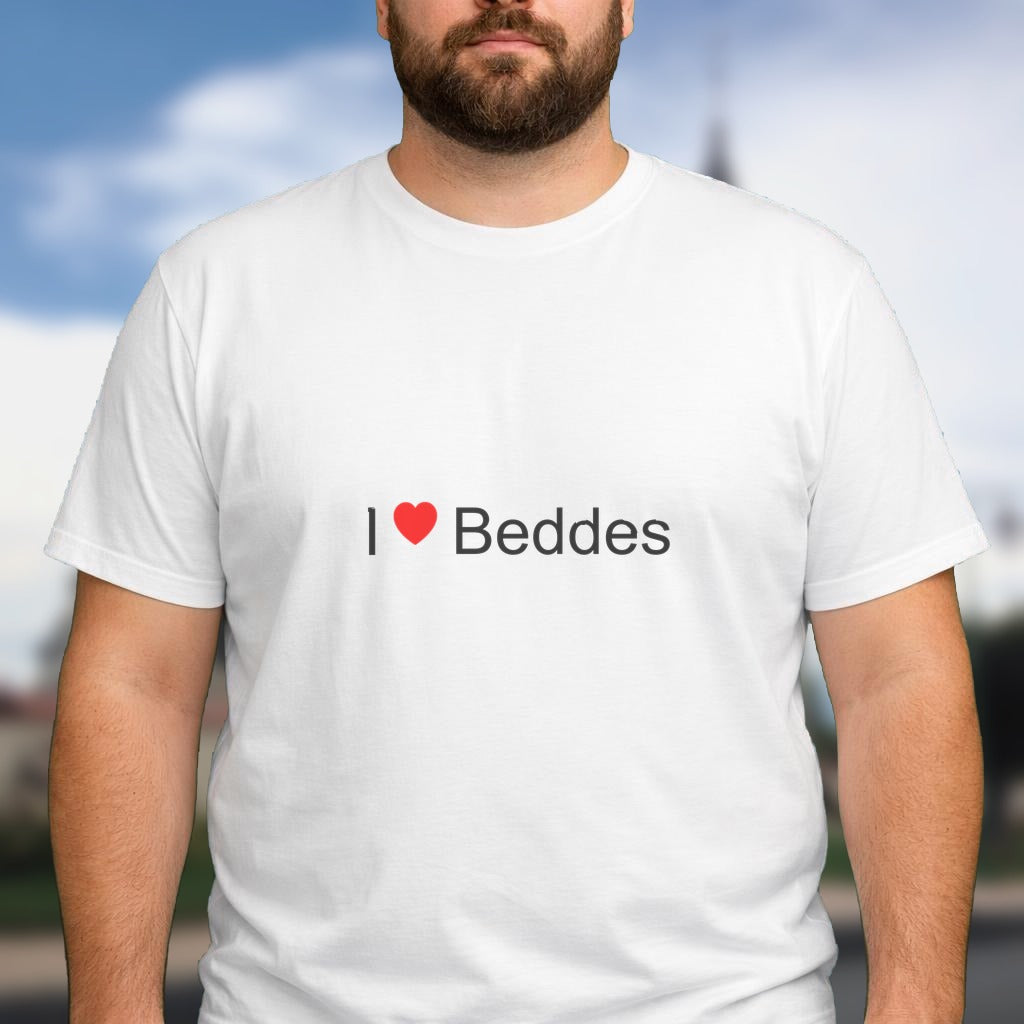 T-shirt I love beddes