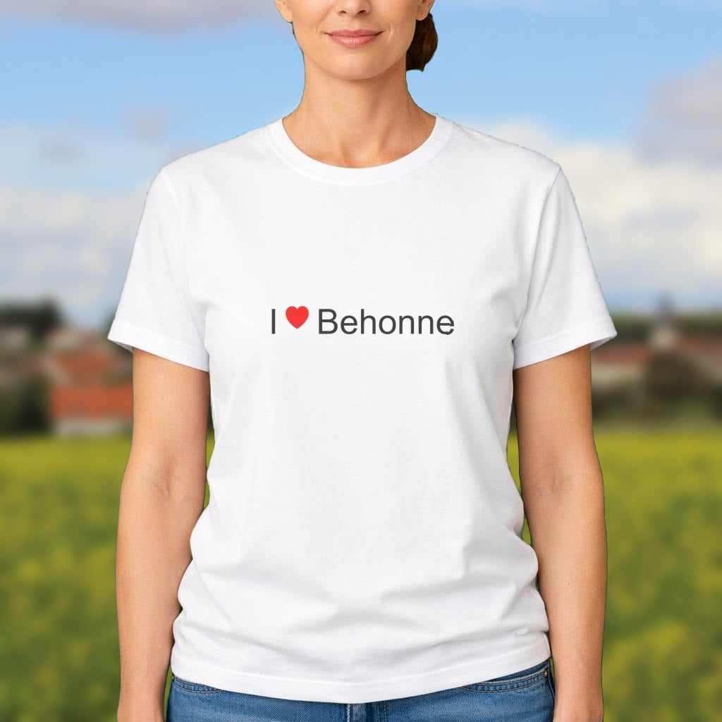 T-shirt I love behonne
