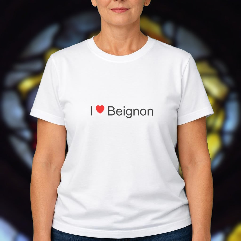 T-shirt I love beignon