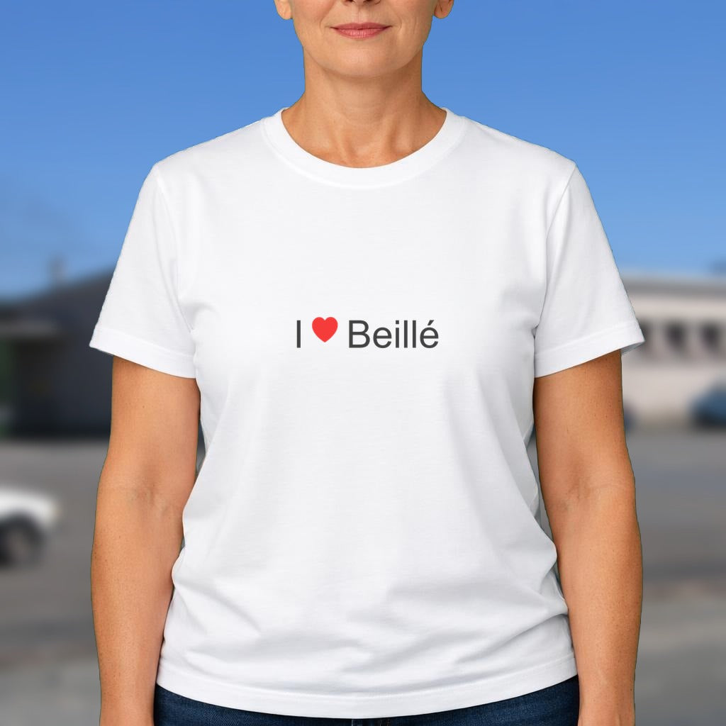 T-shirt I love beillé