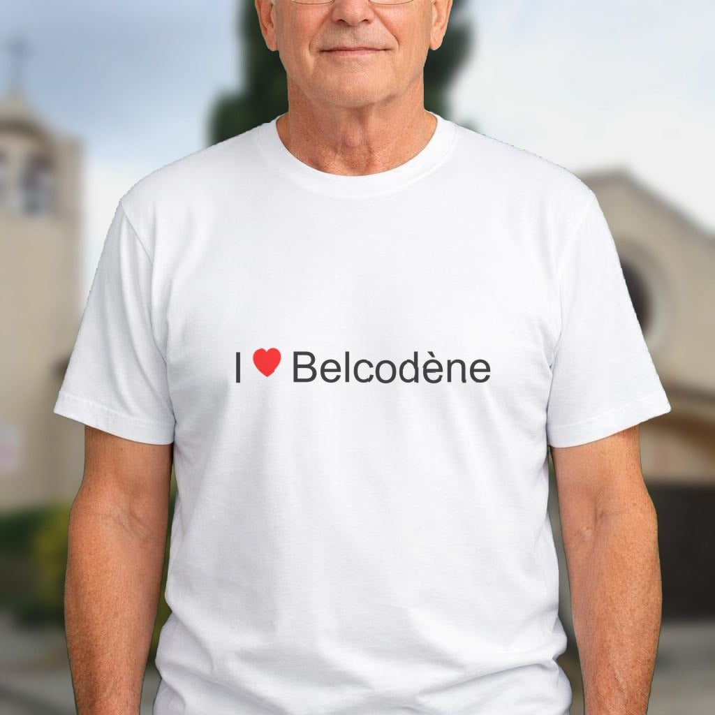 T-shirt I love belcodène