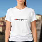 T-shirt I love belgodère