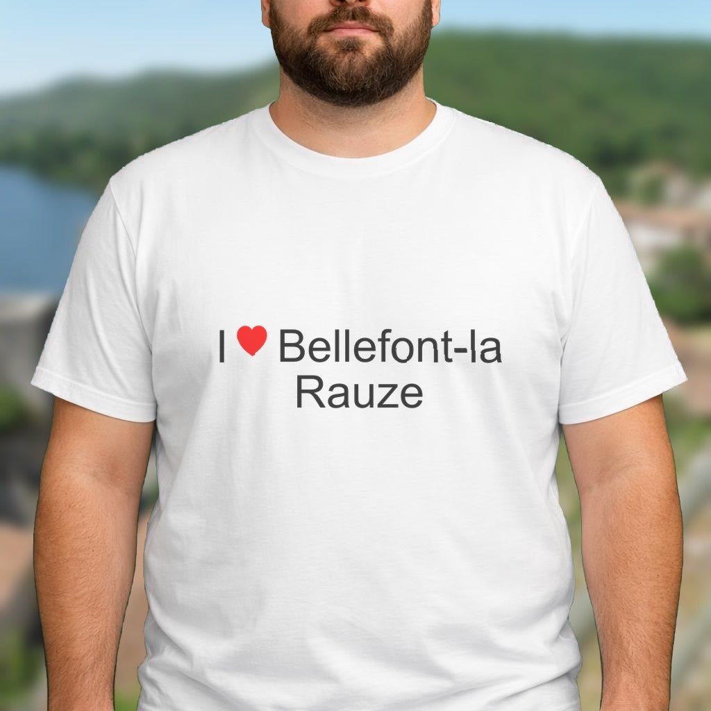 T-shirt I love bellefont-la rauze