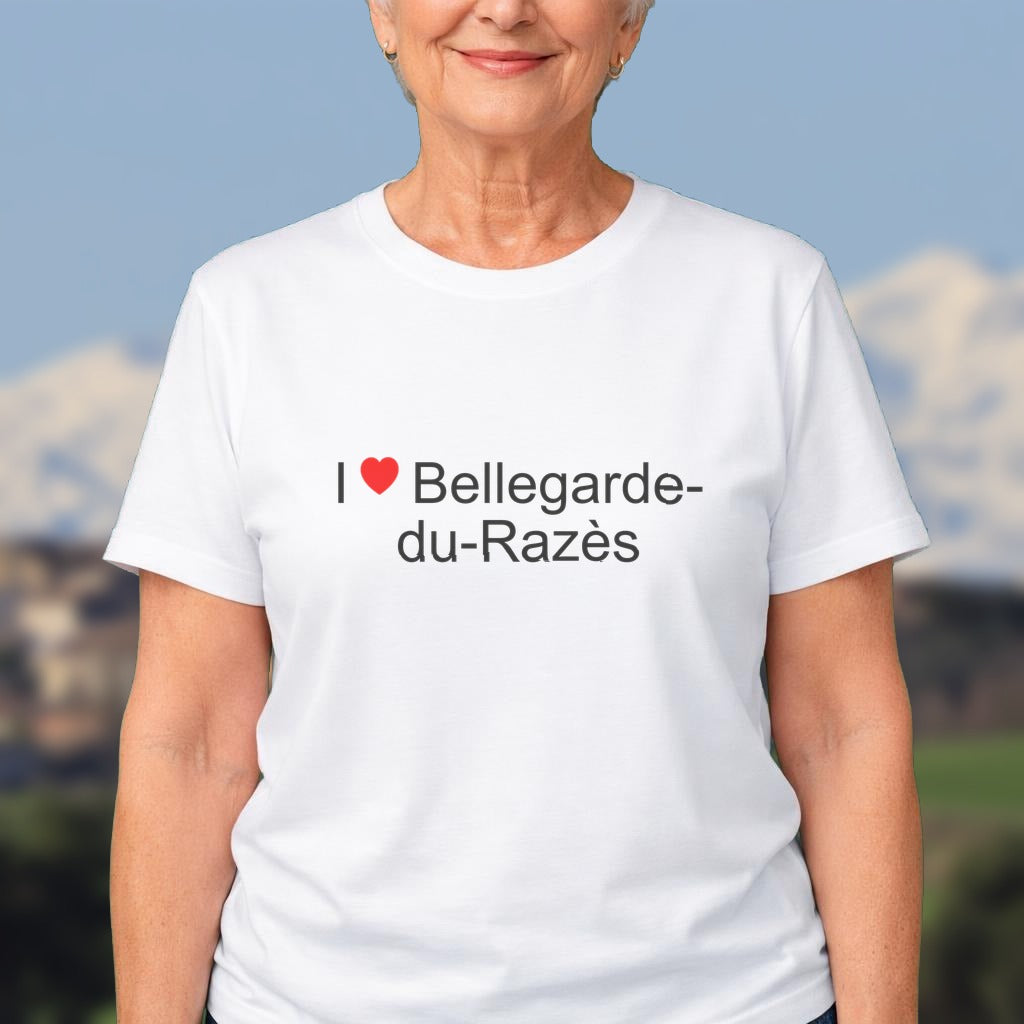 T-shirt I love bellegarde-du-razès