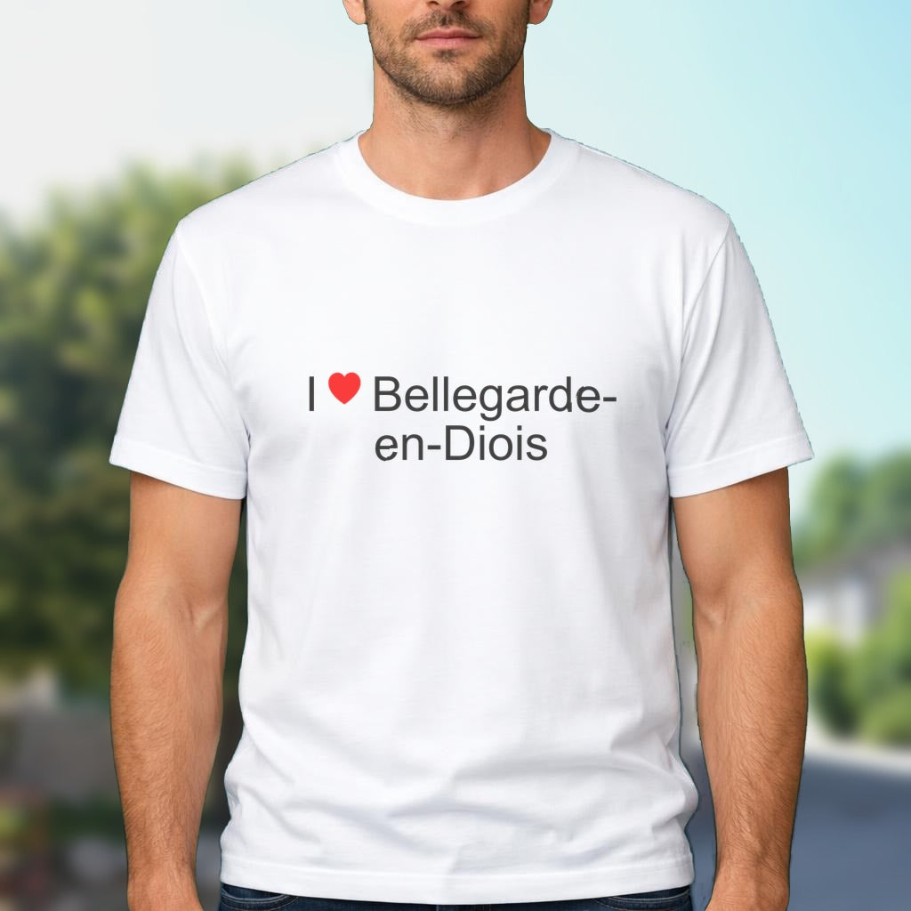 T-shirt I love bellegarde-en-diois
