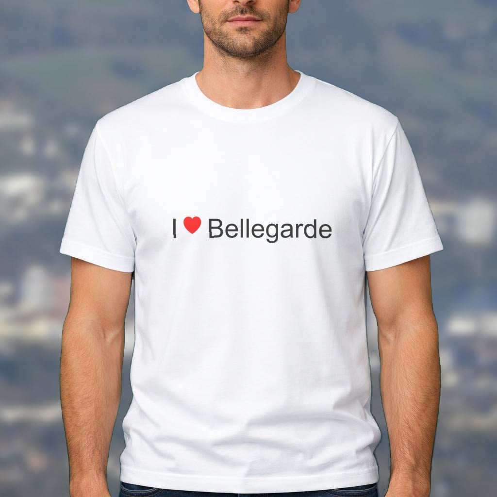 T-shirt I love bellegarde