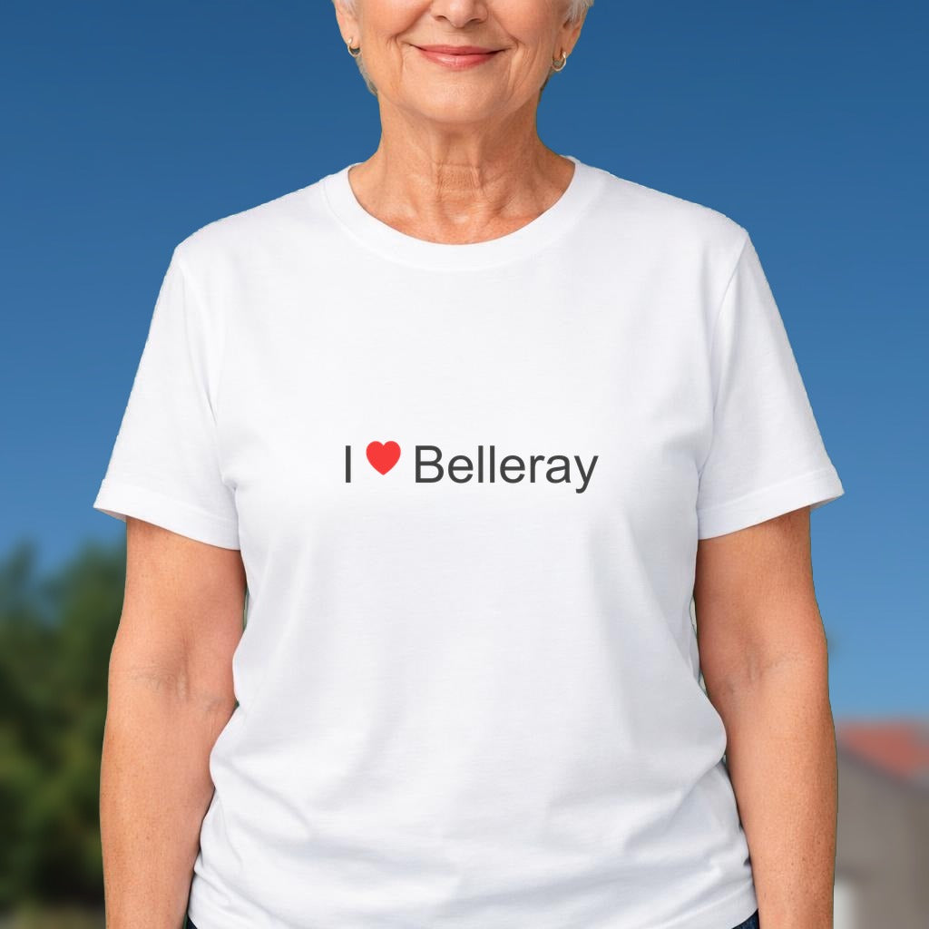T-shirt I love belleray