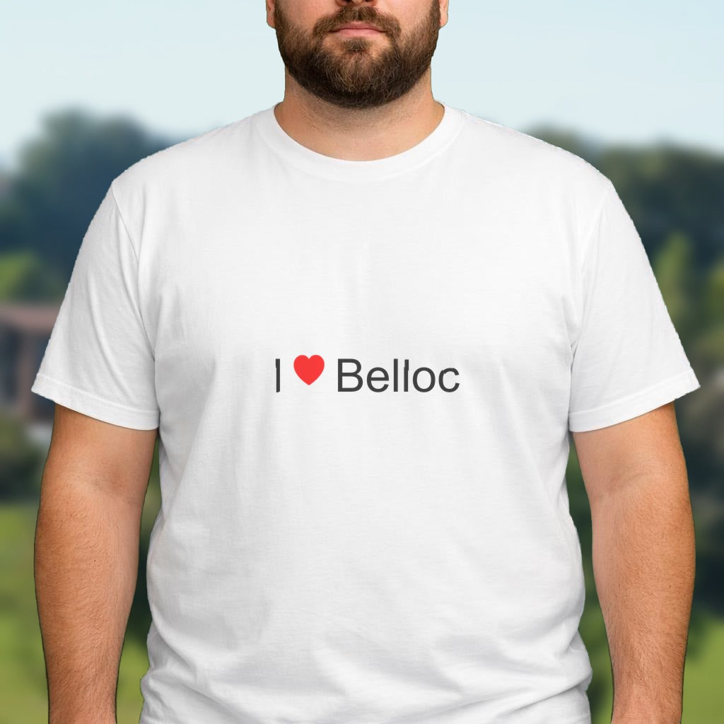 T-shirt I love belloc