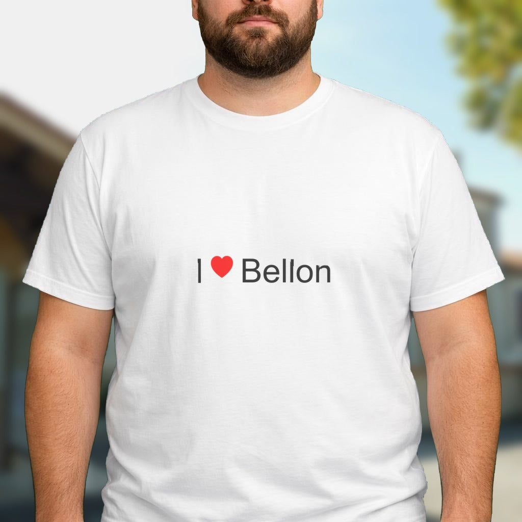 T-shirt I love bellon