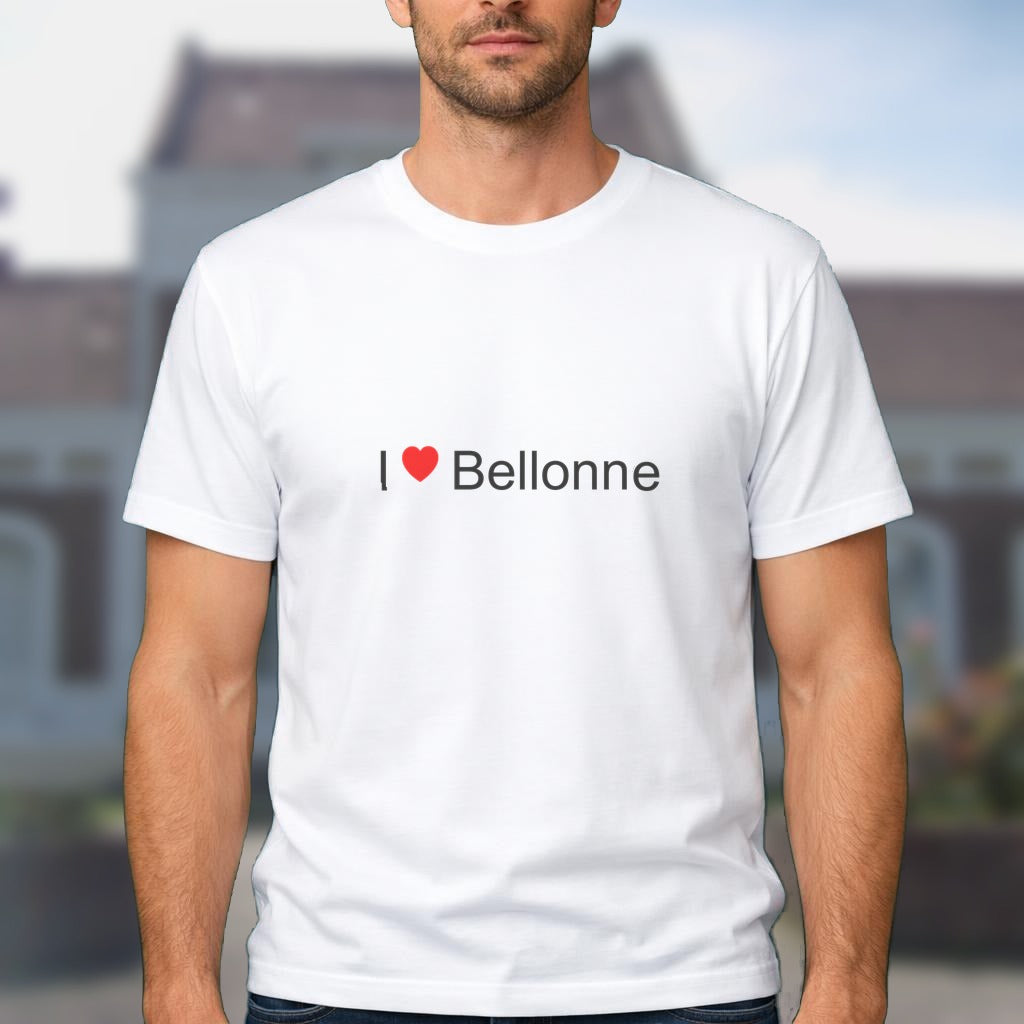 T-shirt I love bellonne