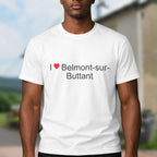 T-shirt I love belmont-sur-buttant