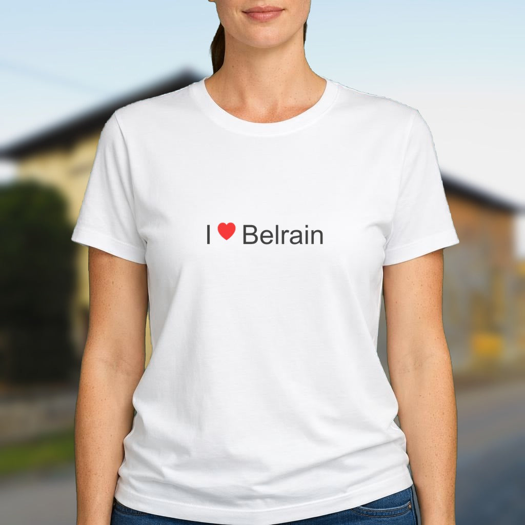 T-shirt I love belrain