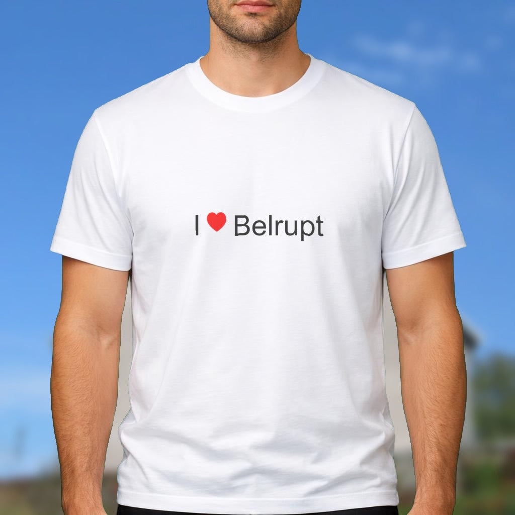 T-shirt I love belrupt