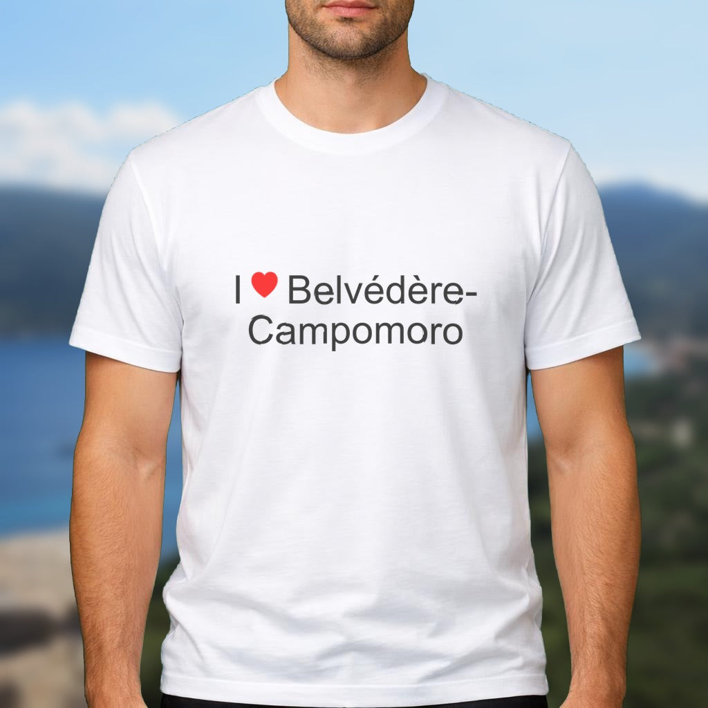 T-shirt I love belvédère-campomoro