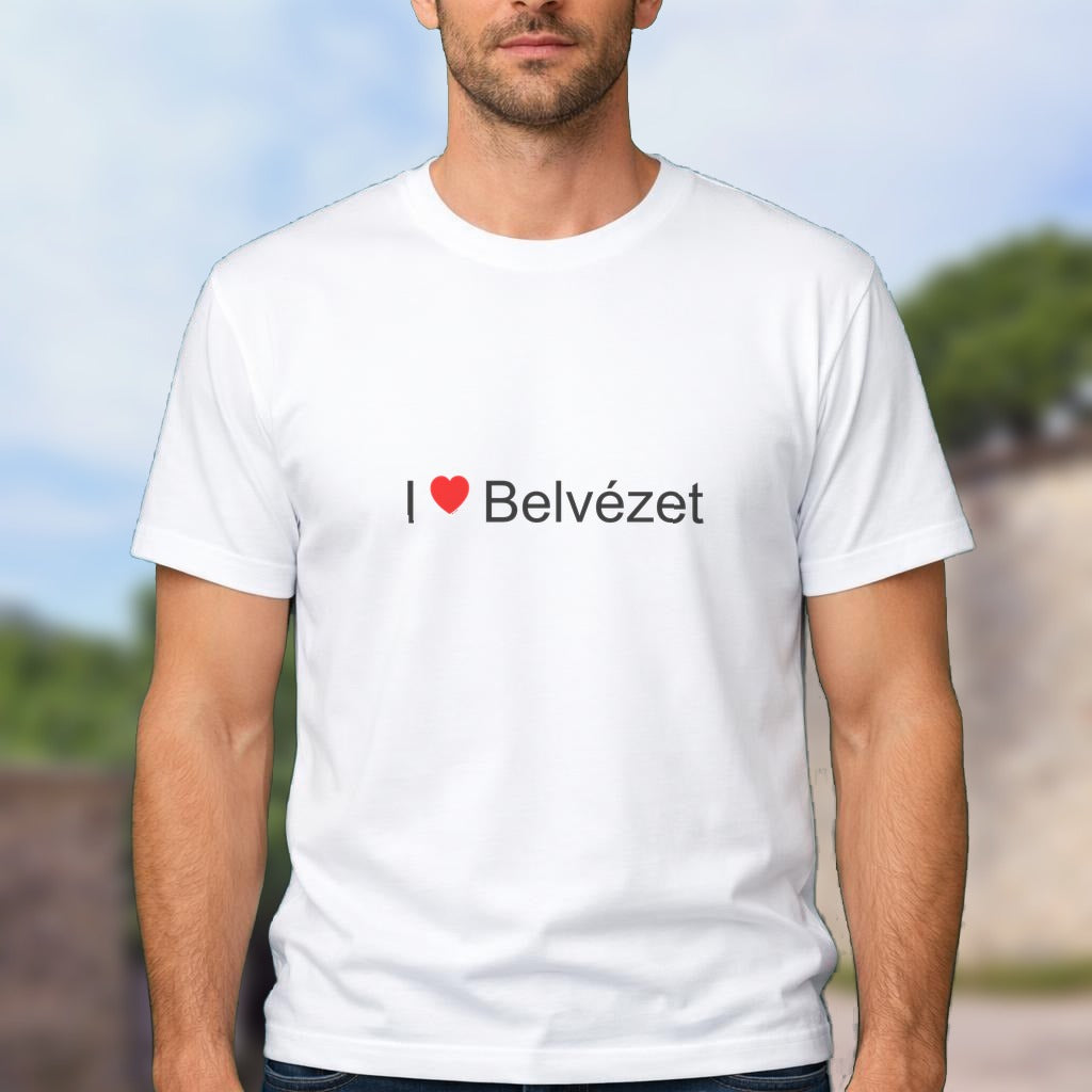 T-shirt I love belvézet
