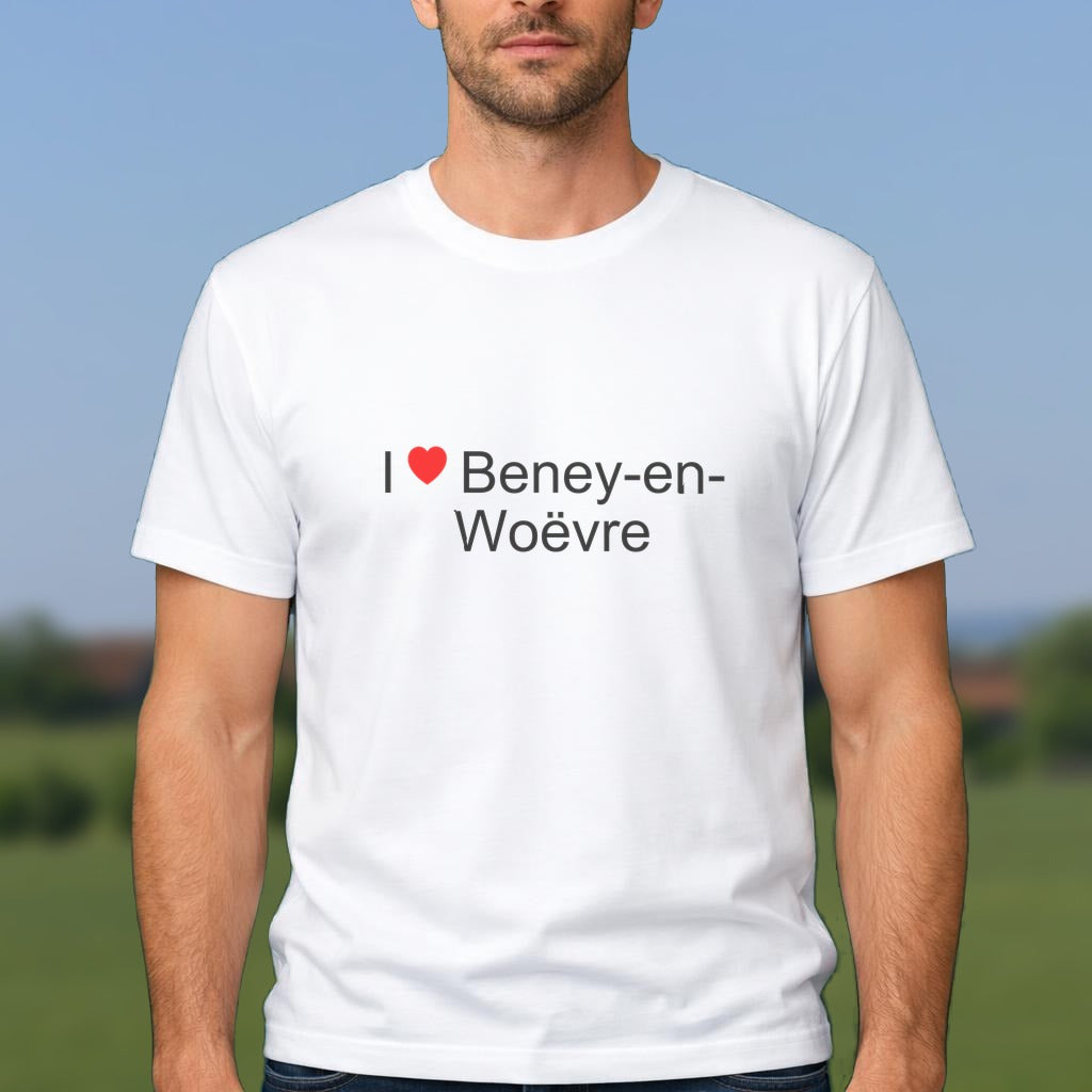 T-shirt I love beney-en-woëvre