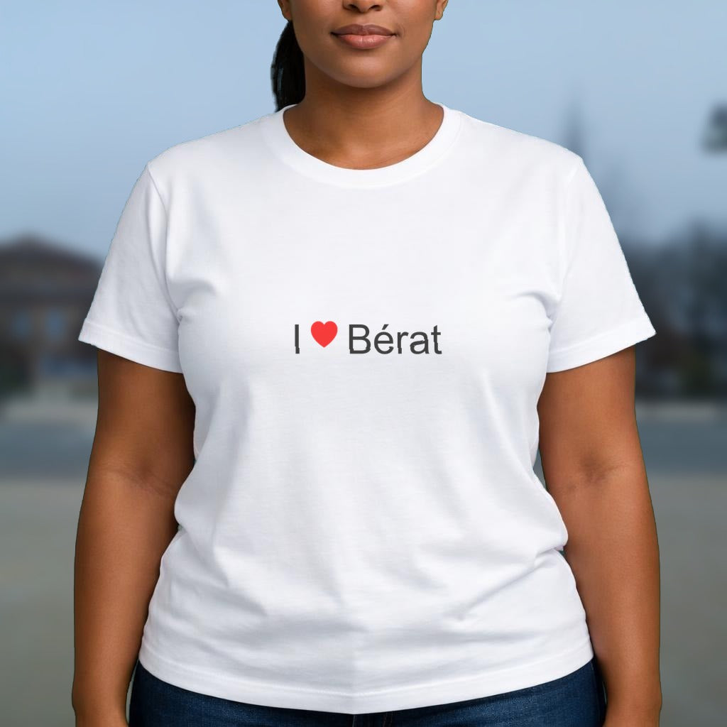 T-shirt I love bérat