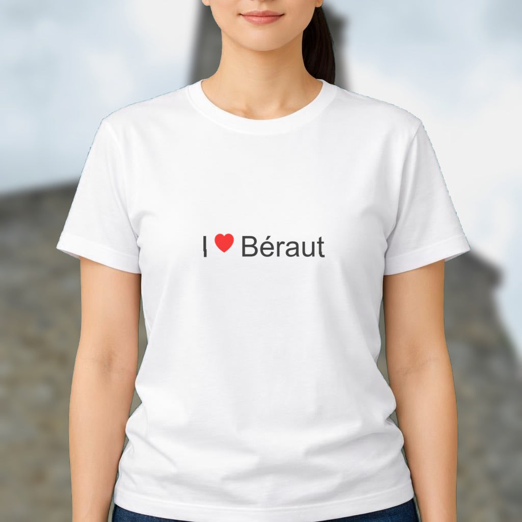 T-shirt I love béraut