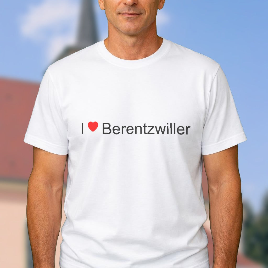 T-shirt I love berentzwiller